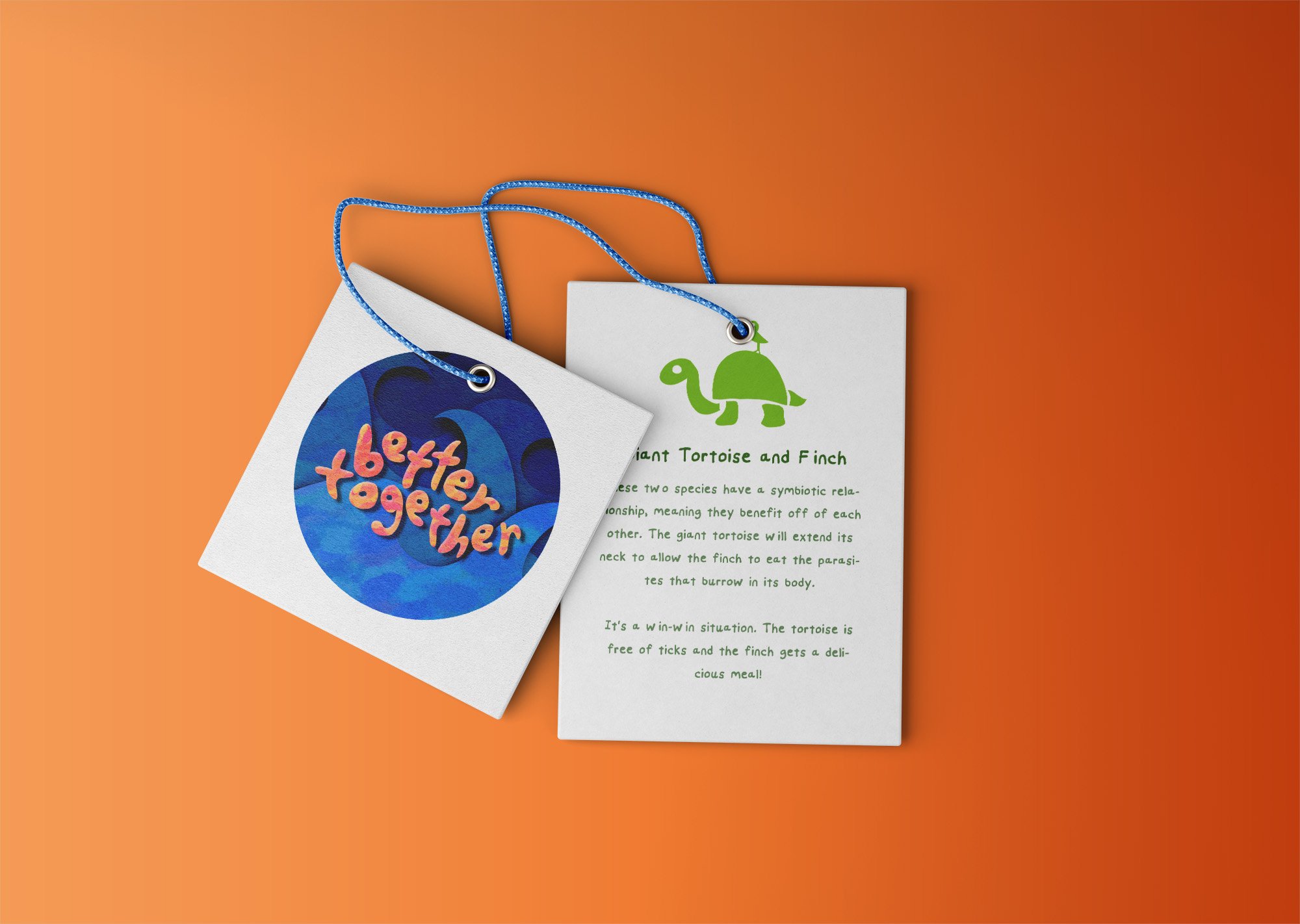 Educational tags mockup