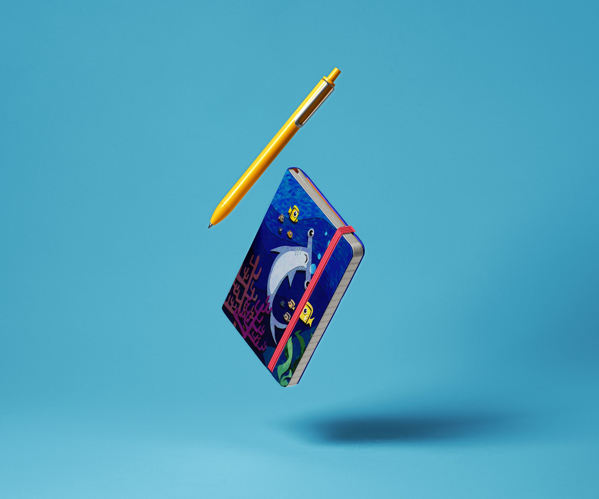 Notebook mockup
