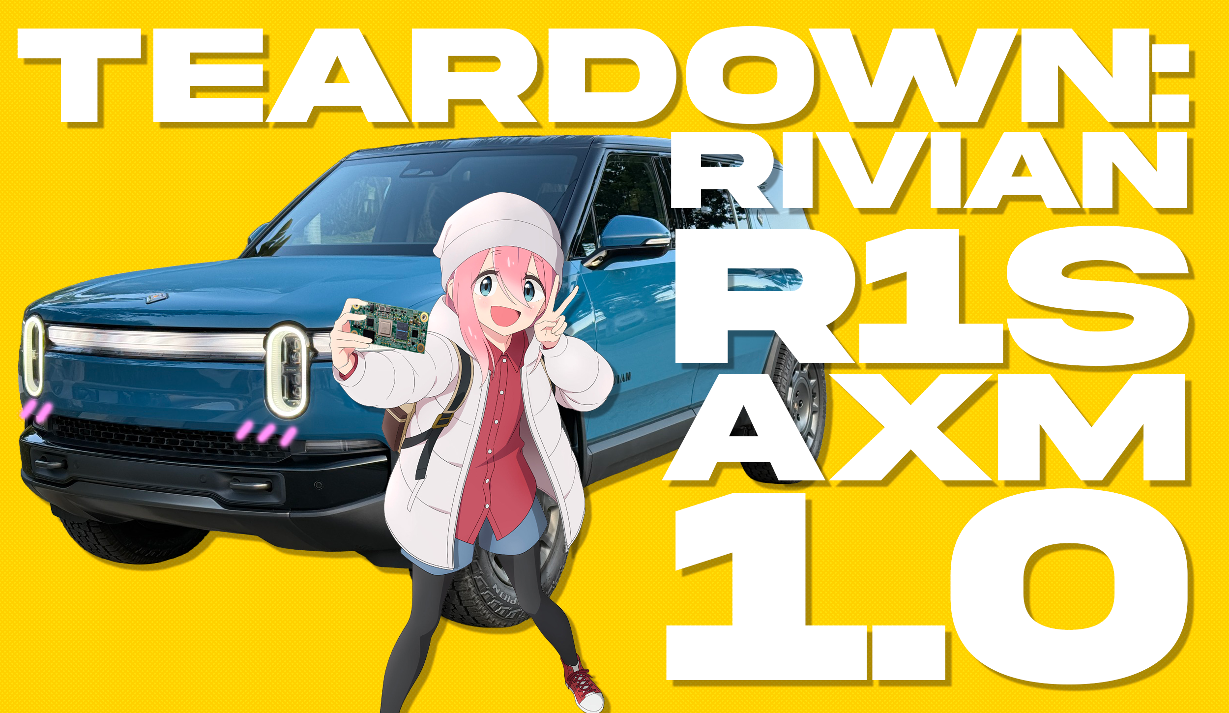 Rivian Gui Teardown: Rivian R1S Autonomy eXperience Module (AXM) 1.0 — HAKSTUFF