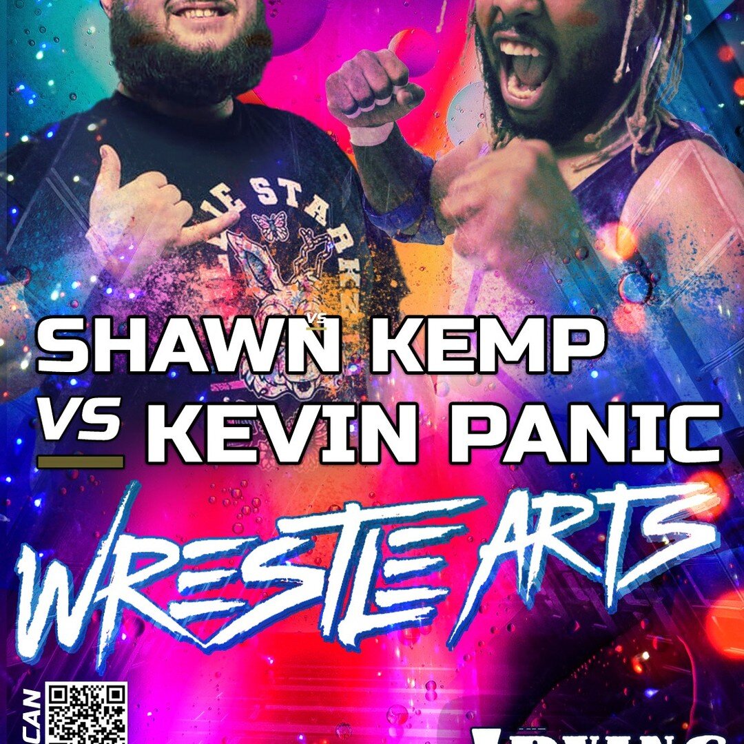 BREAKING: SHAWN KEMP VS KEVIN PANIC SIGNED FOR WRESTLE ARTS 8

@kevinpanic impressed with his appearance in the WrestleARTS 7 Scramble, but now he's going to face his biggest one on one challenge ever when he takes on @theshawnkempyeahfr !

WrestleAR