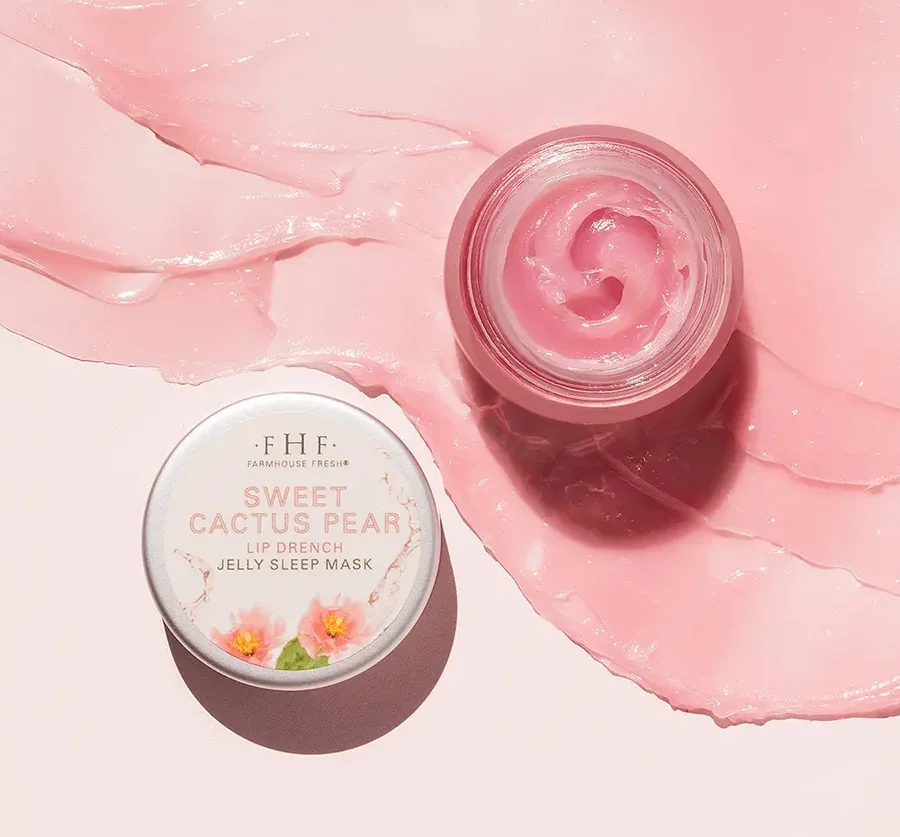 Sweet Cactus Pear Lip Drench Jelly Sleep Mask