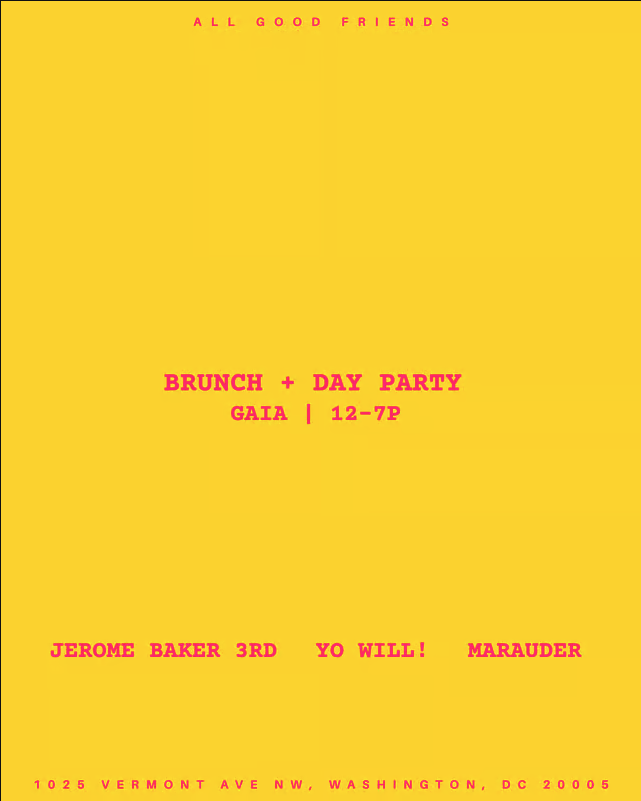 Brunch + Day Party