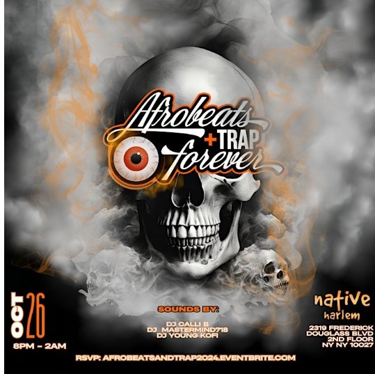 An Afrobeats & Trap Halloween