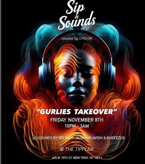 Sip & Sounds- “Gurlies Takeover”