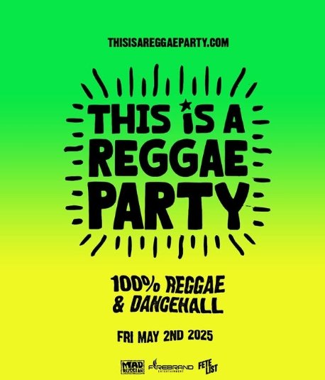 This is a Reggae Party