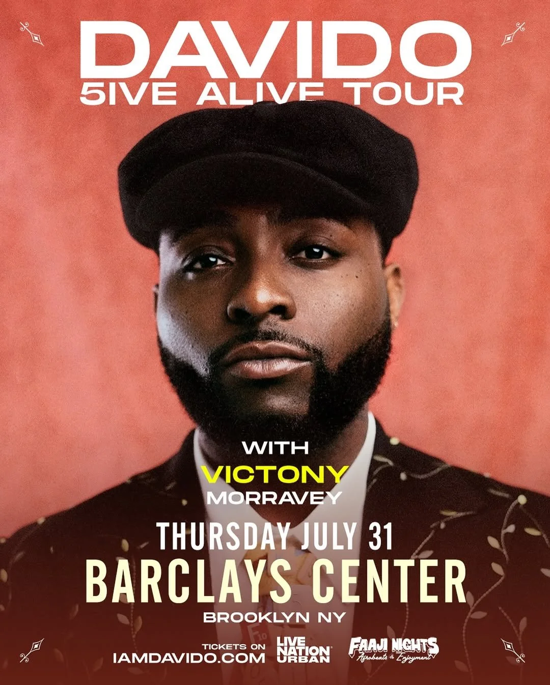 Davido 5IVE ALIVE Tour