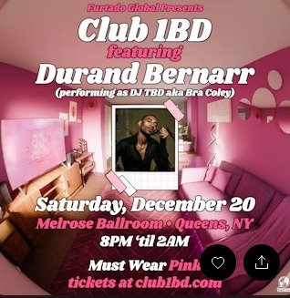 Club 1BD ft. Durand Bernarr