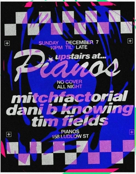 UPSTAIRS AT PIANOS