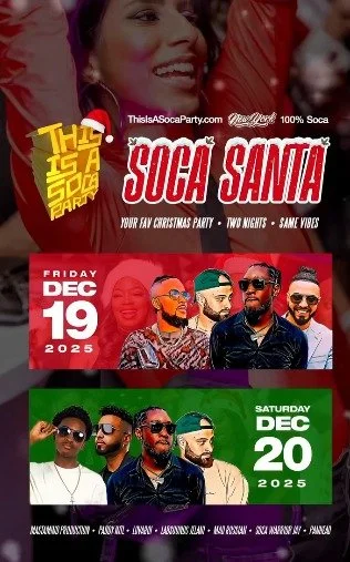 Soca Santa, Night 2 (Saturday)