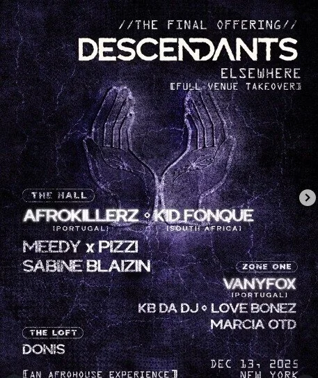 DESCENDANTS: An Afrohouse Experience