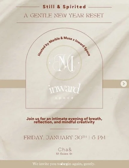 Still &amp; Spirited: A Gentle New Year Reset