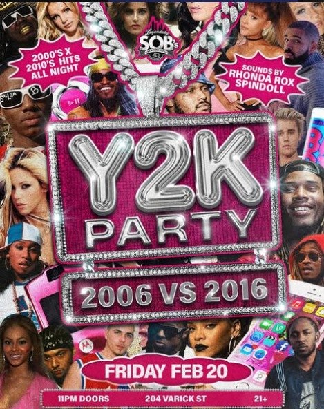 Y2K Party: 2006 vs 2016