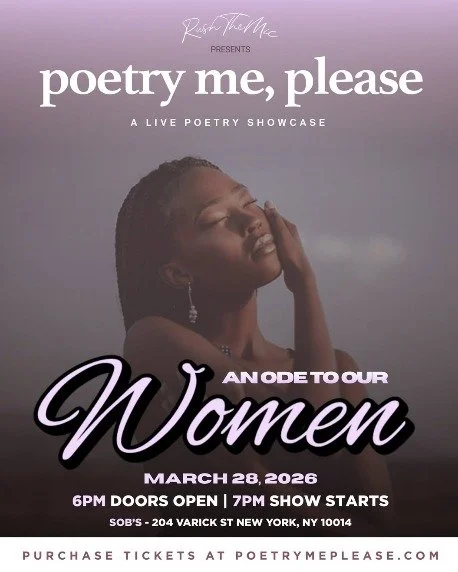 poetry me, please presents: An Ode To Our Women