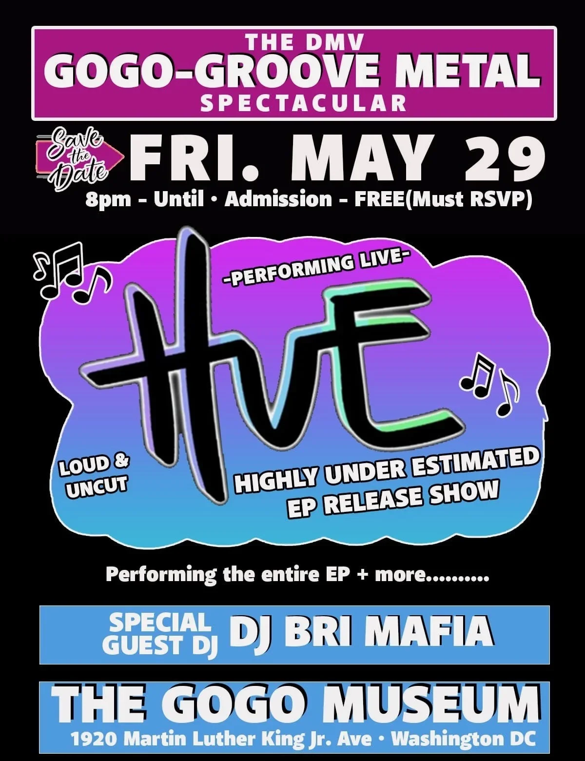 HUE EP Release Show