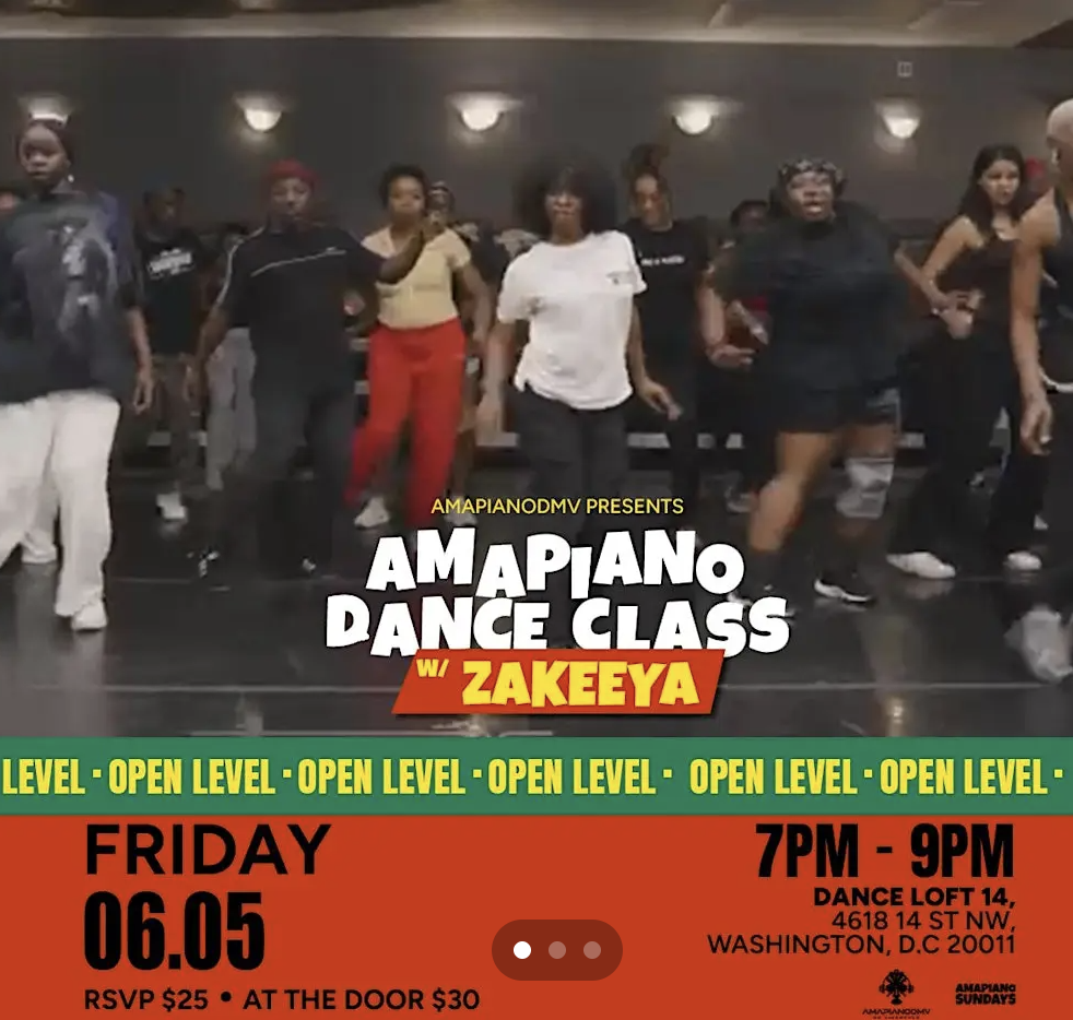 Amapiano Open Level Class with Zakeeya