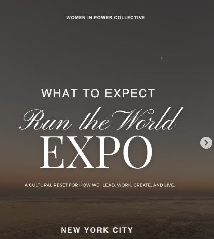 Run The World Expo: The Summit -Main Session Day