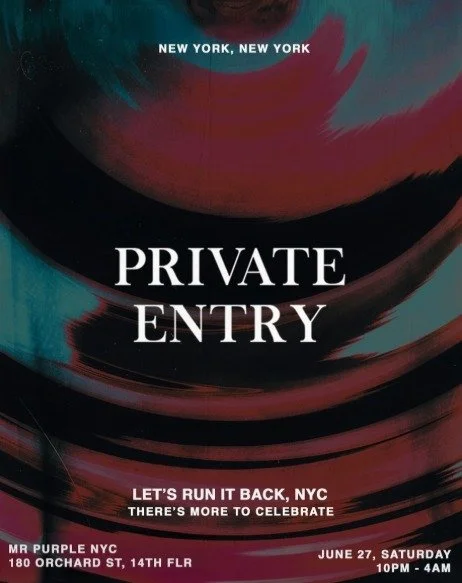 PRIVATE ENTRY