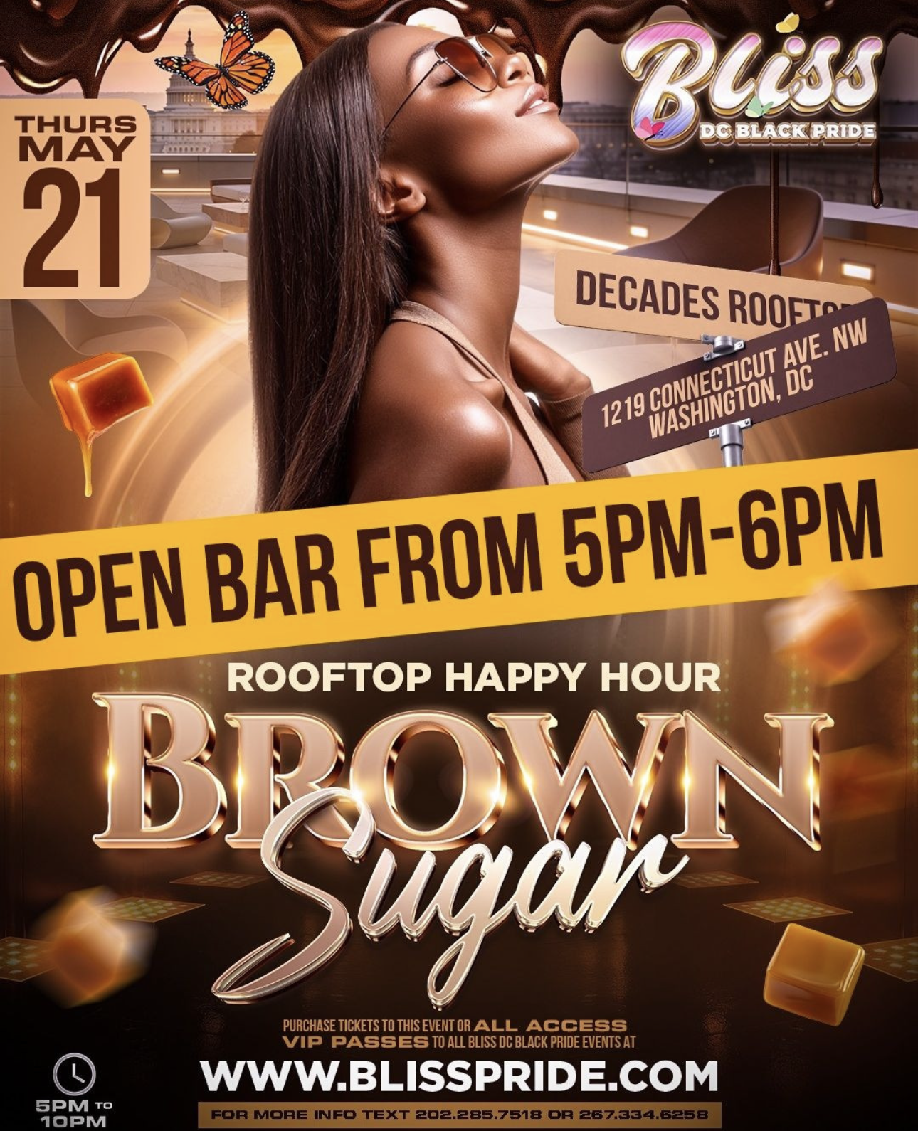 Brown Sugar - Welcome to DC Black Pride Rooftop Happy Hour