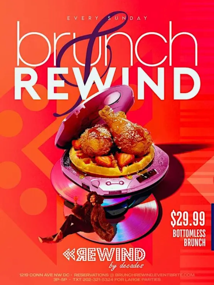 Brunch and Rewind DC BOTTOMLESS