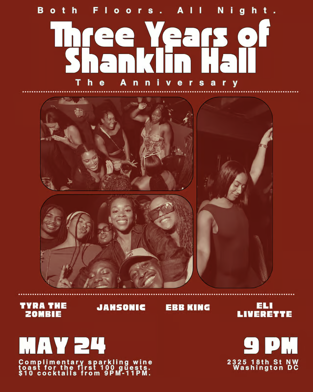 Shanklin Hall 3 Year Anniversary