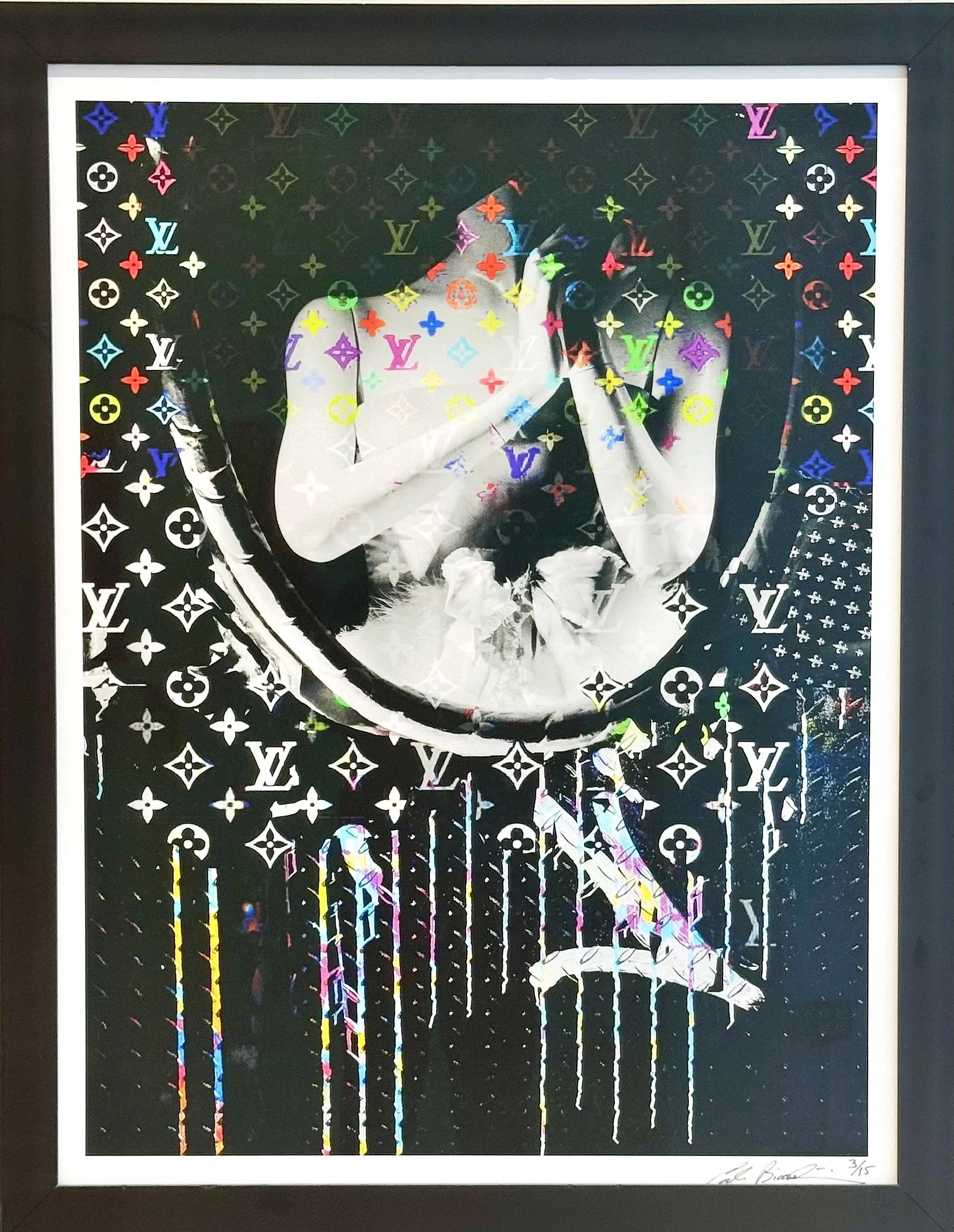Preaching At The Modern Alter, 2023 | 24 × 36 in | Digital Collage(series of 15)  | $1,050
