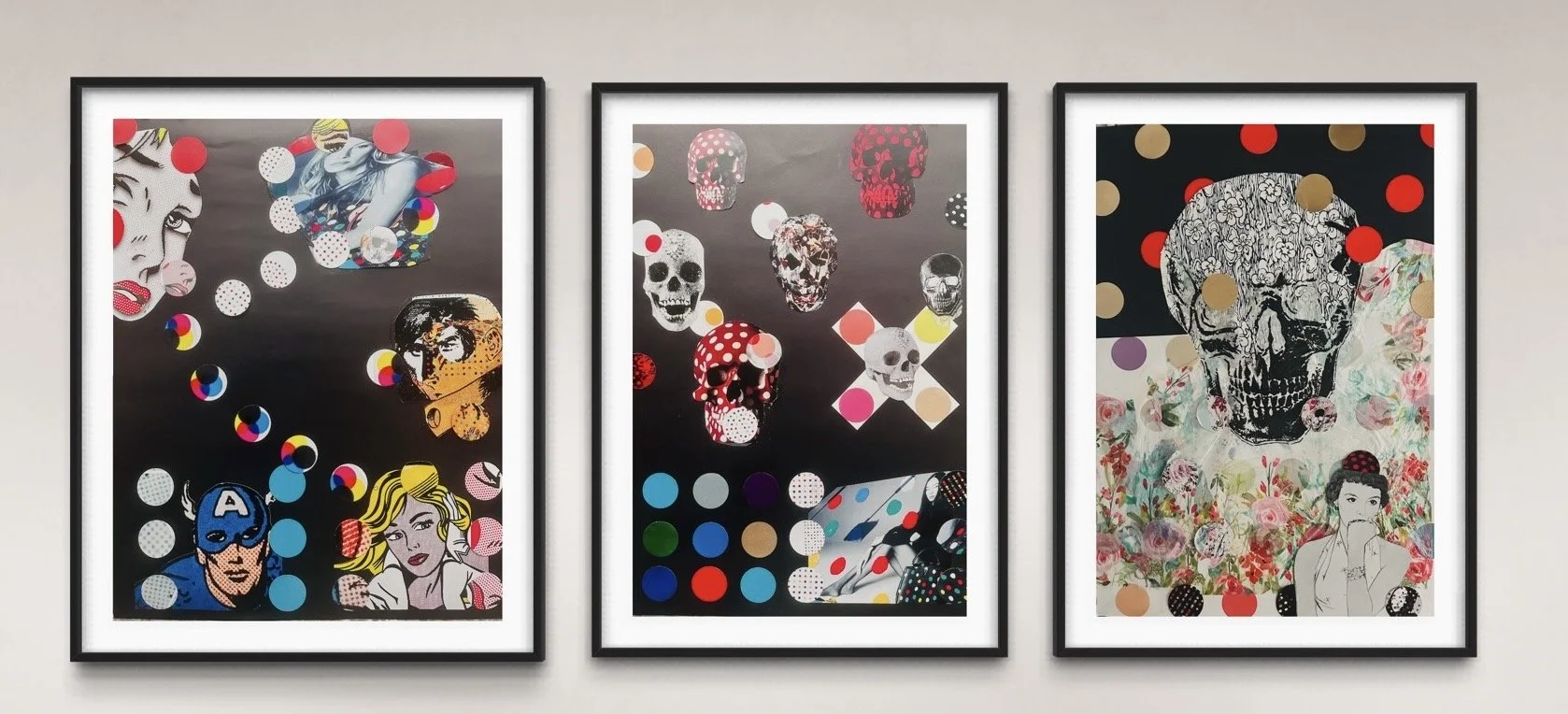 Hirst Hi-Lo (Triptych)