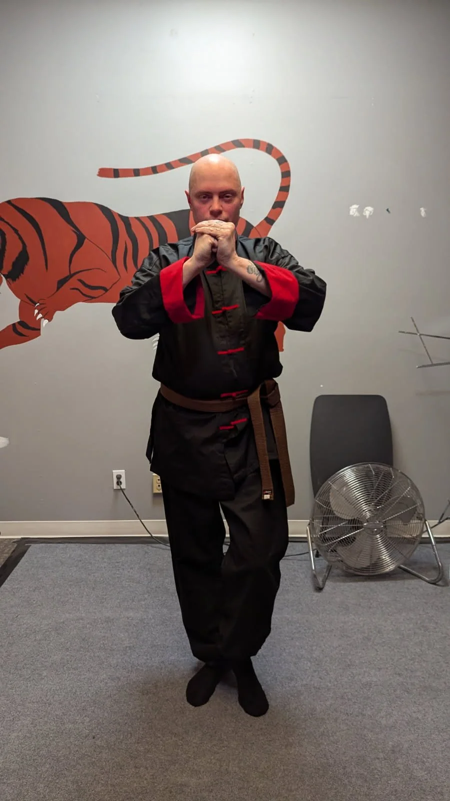 Taylor aa a martial artist
