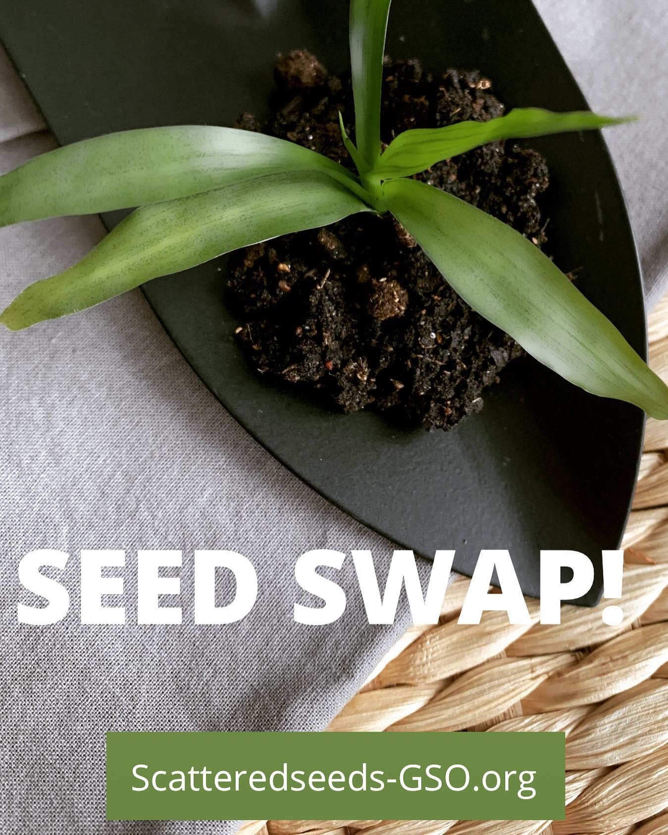 Have you heard? We&rsquo;re hosting a seed swap.

Send in 20 seeds packets, get back 20 seed packets from across the country. Who doesn&rsquo;t love getting seed mail?

Visit our website (Link in bio) and click on &ldquo;Store&rdquo; for details and 