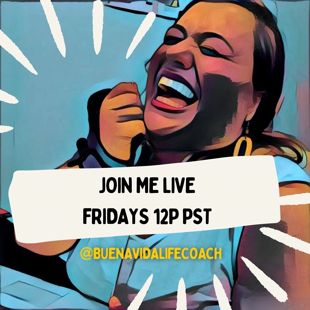 Let&rsquo;s get talking about living that Buena Vida!✨🛼🎙️

⏰ Drop in IG Live Fridays @12p PST👀

We&rsquo;ll talk big &amp; small life stuff, maybe have a few laughs, learn some things from each other, ask questions, possibly get coaching, and just