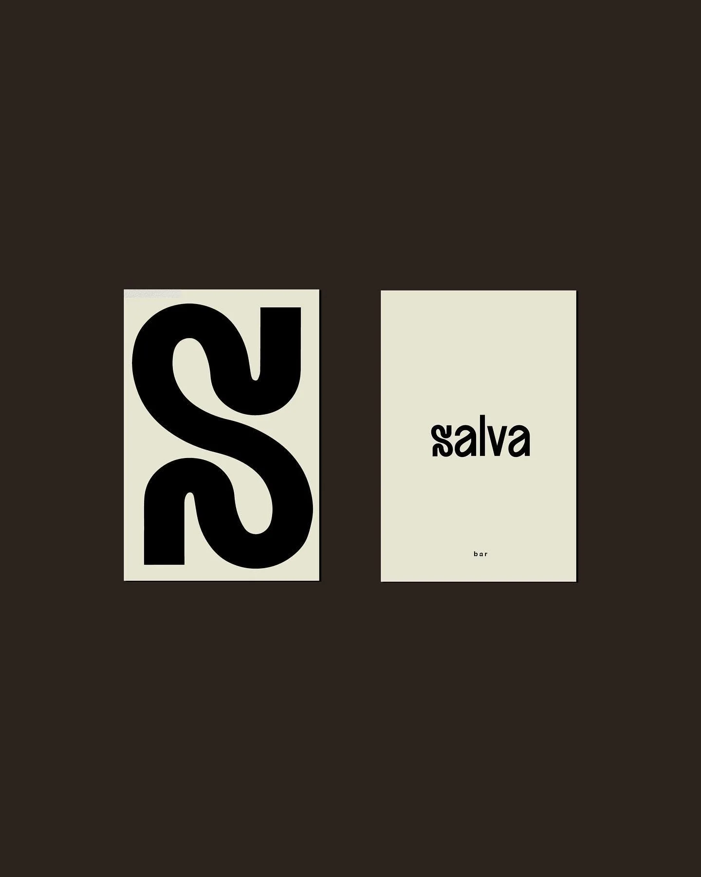 Brand identity for Salva. 

A bar tucked away in a narrow alley, where friends gather to savor craft cocktails and natural wine.