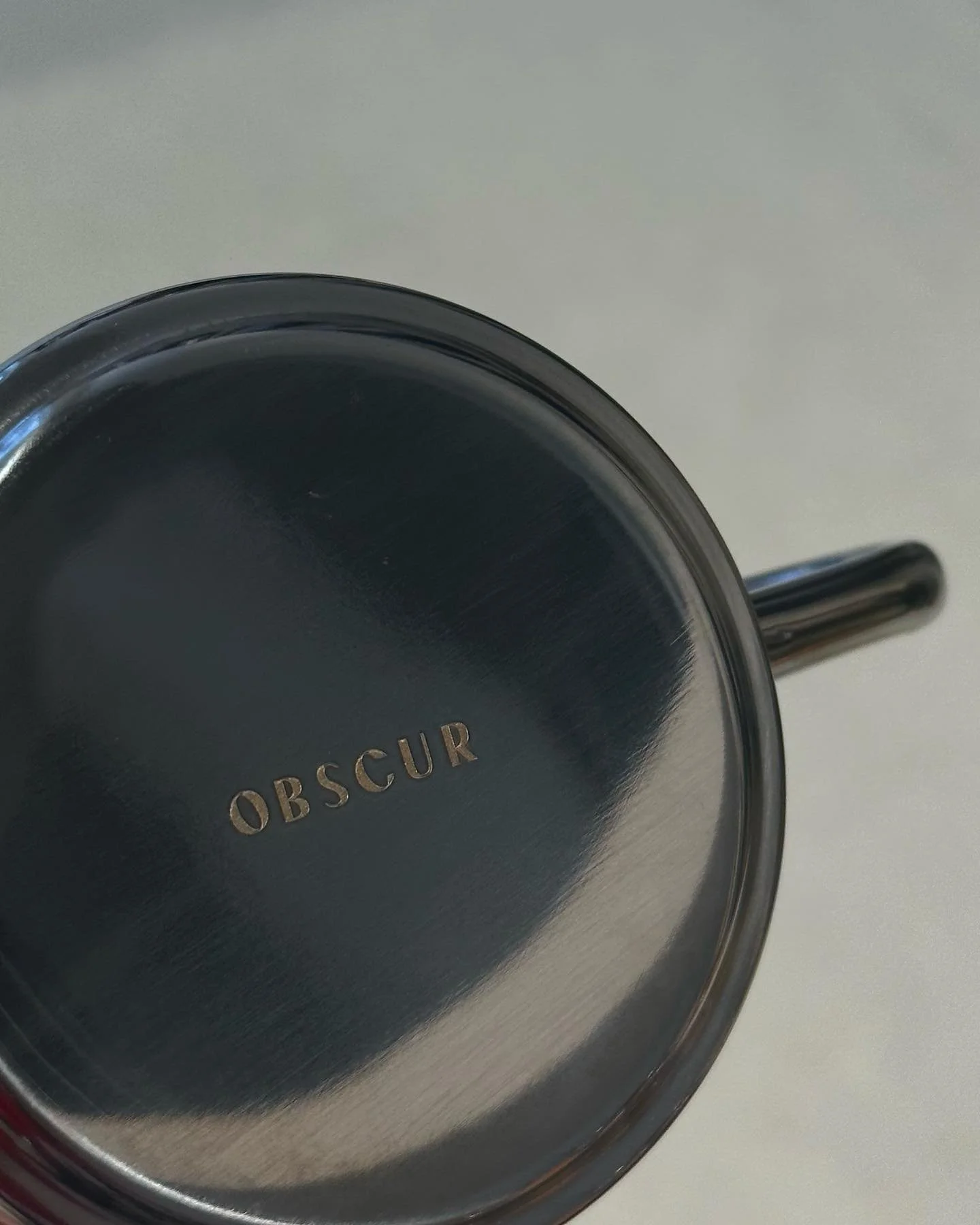 Brand identity for @obscur.club, curated and carefully collected vintage treasures and signature chrome collection.