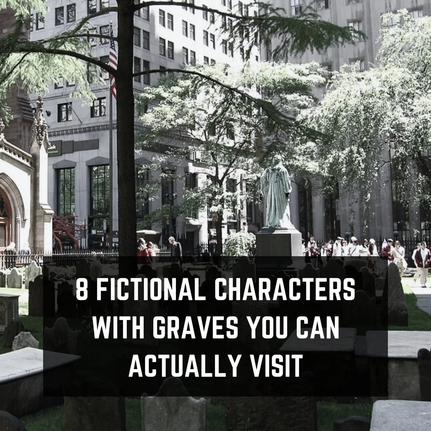 How can you combine your love of travel, the spooky season, AND fiction? Visit some of the graves of fictional characters.  Yes, you that correctly.
There are real-life graves for fictional characters. 
#travelwhilenerdy #halloweenseason #spookytrav