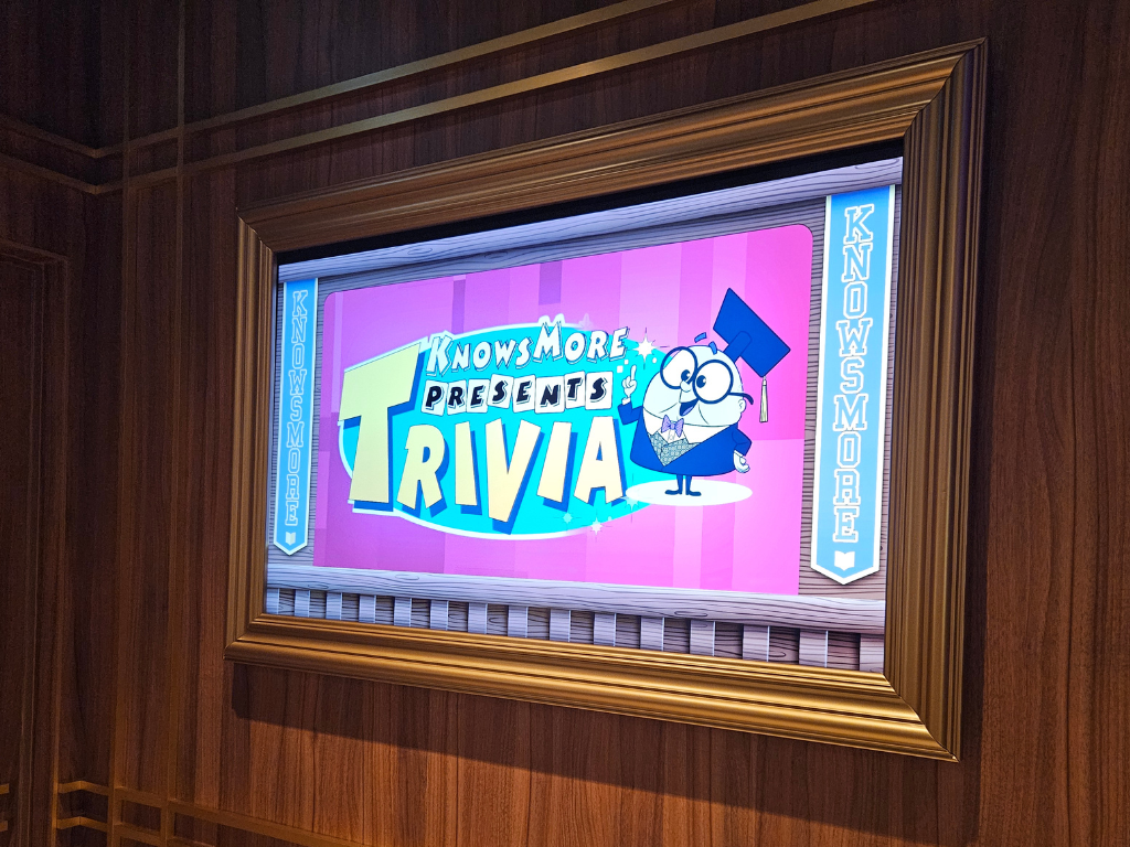 Trivia on the Disney Adventure
