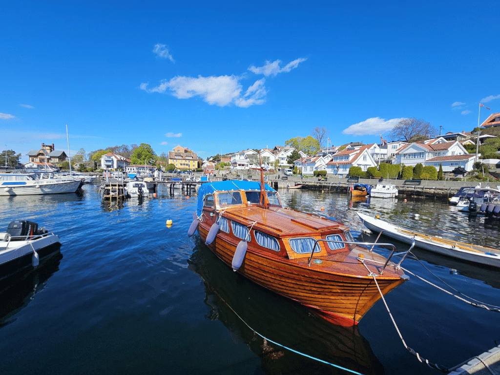 Ships in Drøbak Marina
