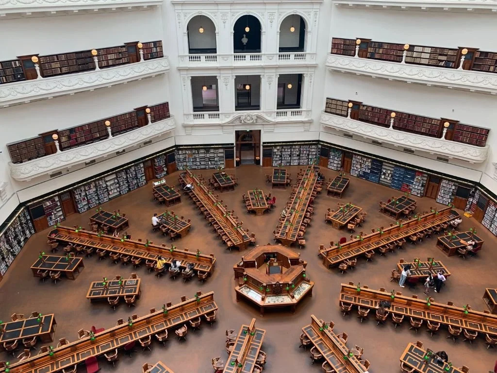 First Stop: The State Library of Victoria