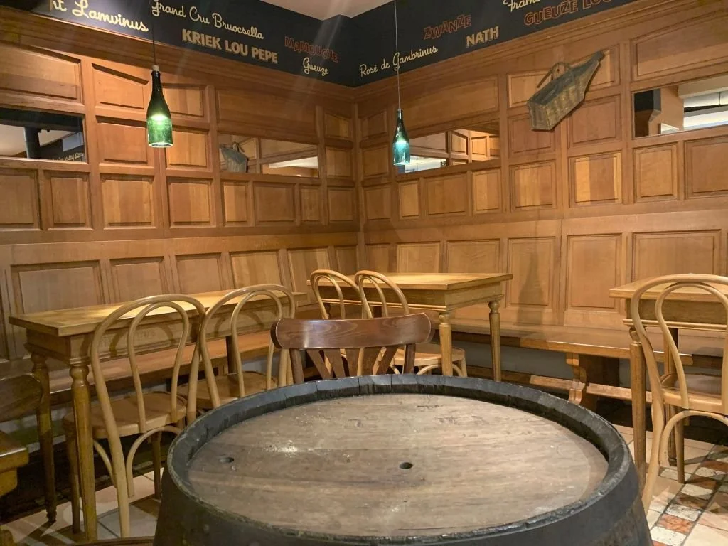A wee small corner of Cantillon Brewery and museum, Brussels