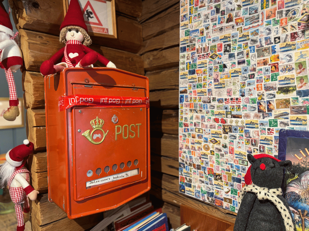Santa's official post box in Drøbak
