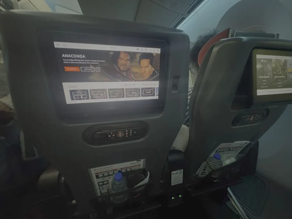 Seats on the Air Canada 787-9 Dreamliner Premium economy