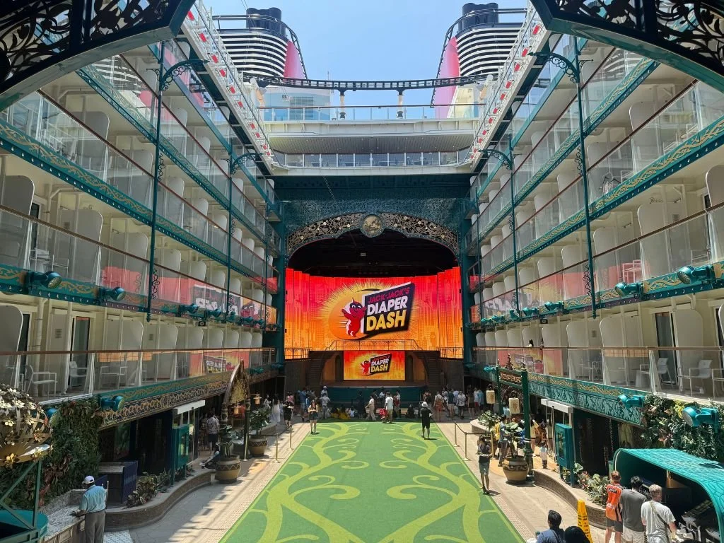The Garden Stage on the Disney Stage
