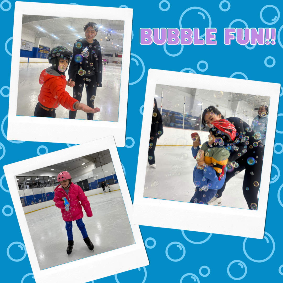 Two weeks ago, we kicked off the spring session of Adaptive Skating HTX! ❄️⛸️ Our amazing skaters had a blast playing with bubbles on ice 💙🫧 Can’t wait for more fun, progress, and smiles this season!