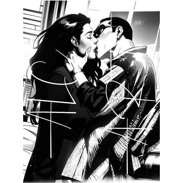 Kissing me