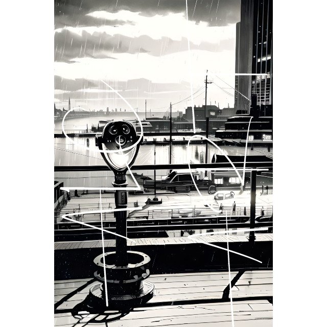 Telescope in Lower Manhattan