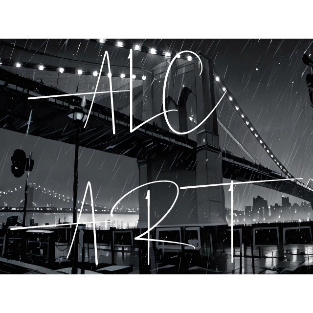 Brooklyn Bridge at 03:46 AM