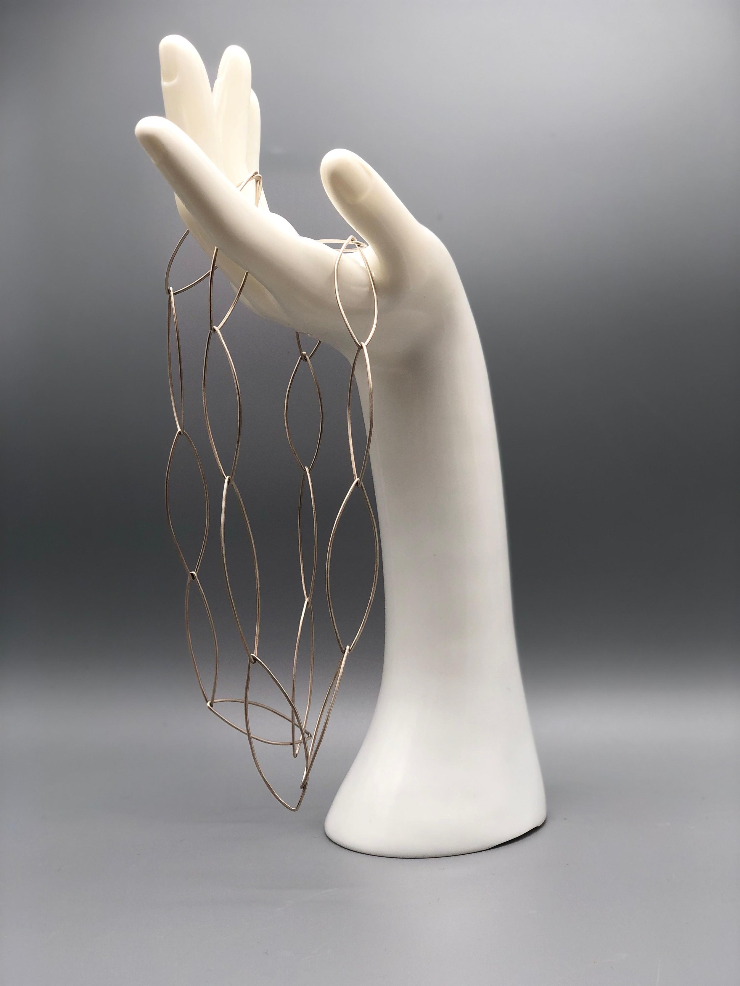 Silver oval link necklace .111 capsule collection — Crepundia Gioielli — Crepundia Bologna contemporary modular necklace design