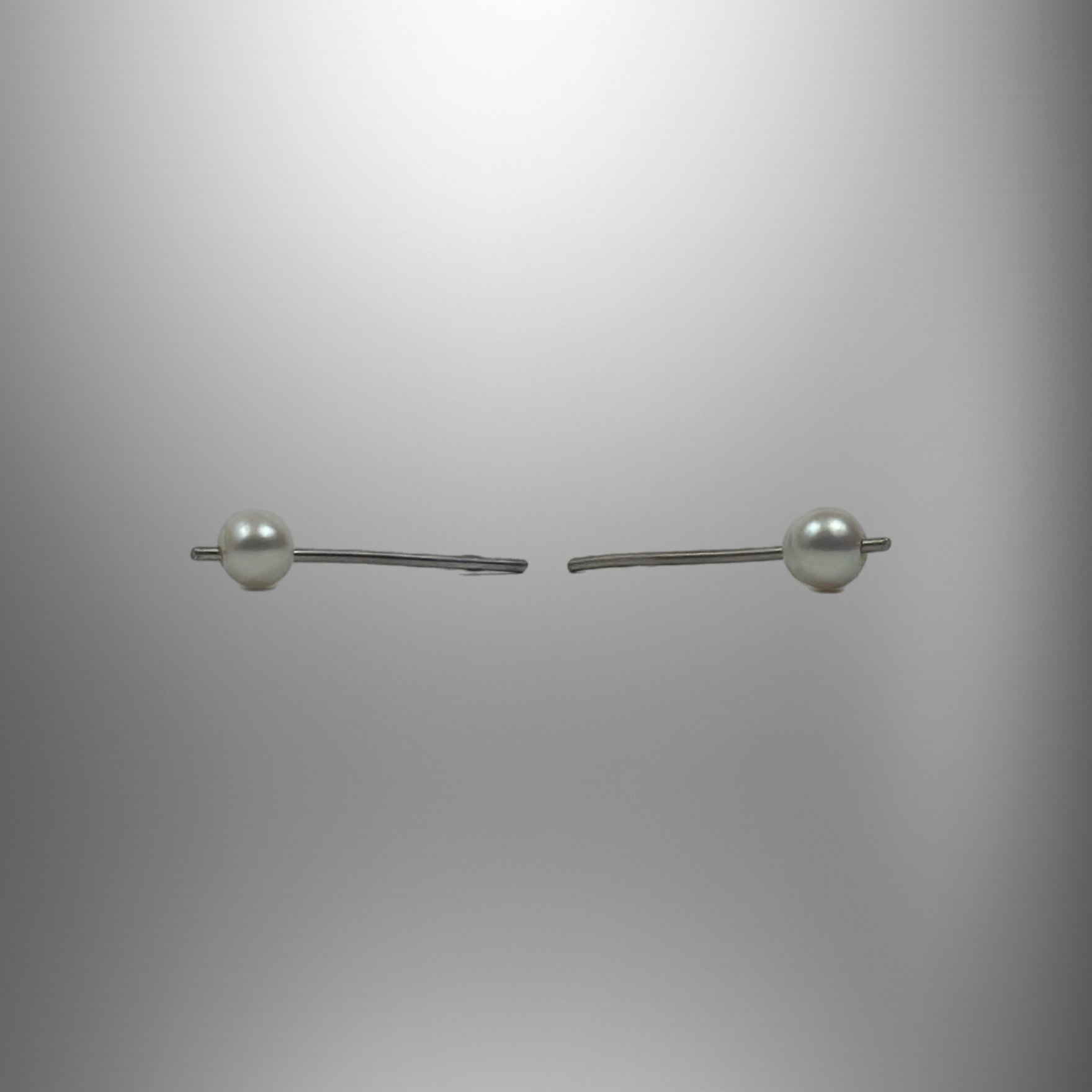 Orecchini Pearl Bar Drops
