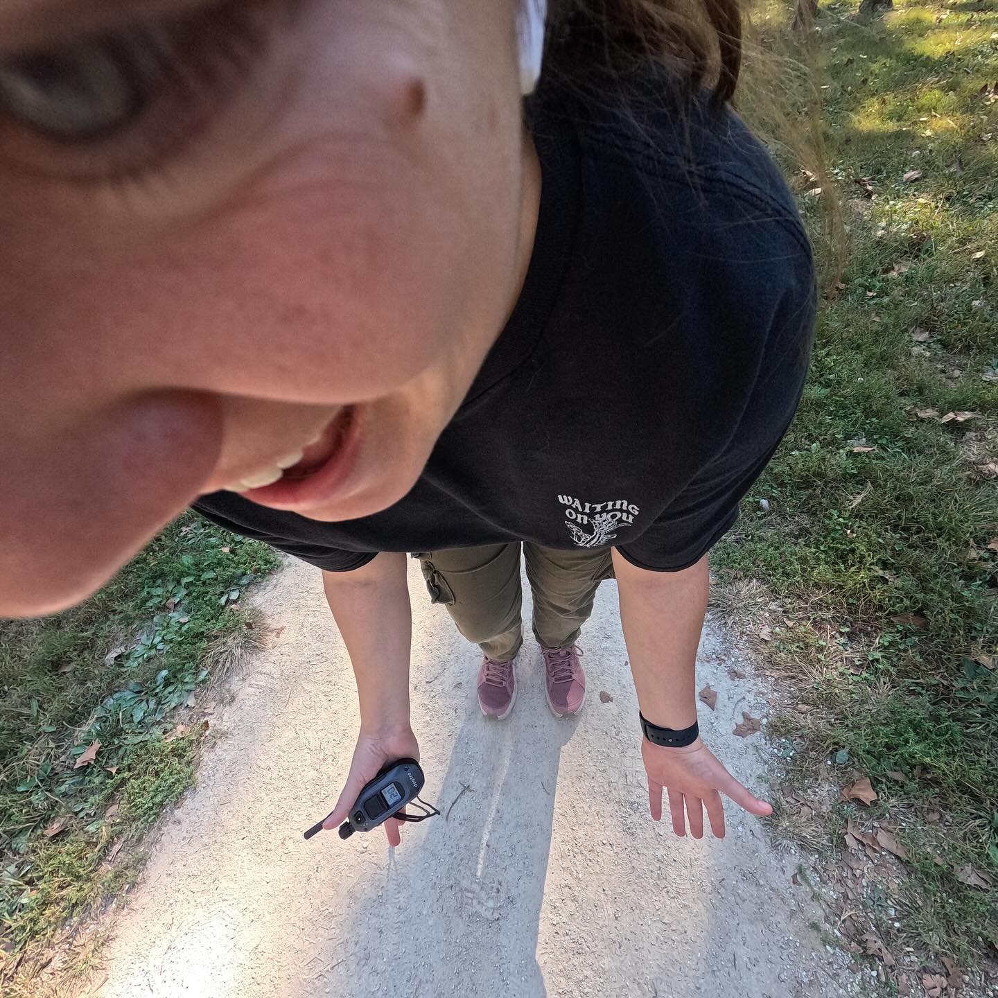 I tried to take a couple funny videos of me training dogs in .5 with my GoPro attached to my forehead for you all. Unfortunately my specialty is dogs and not technology so instead of taking a video I accidentally had it set to take pictures in interv