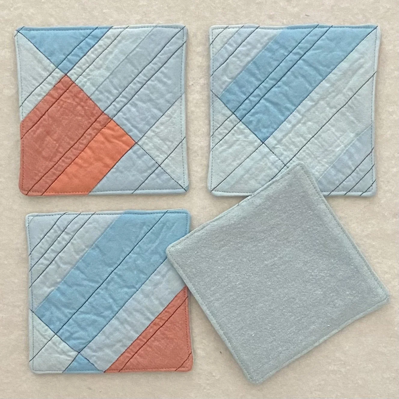 set of four coasters