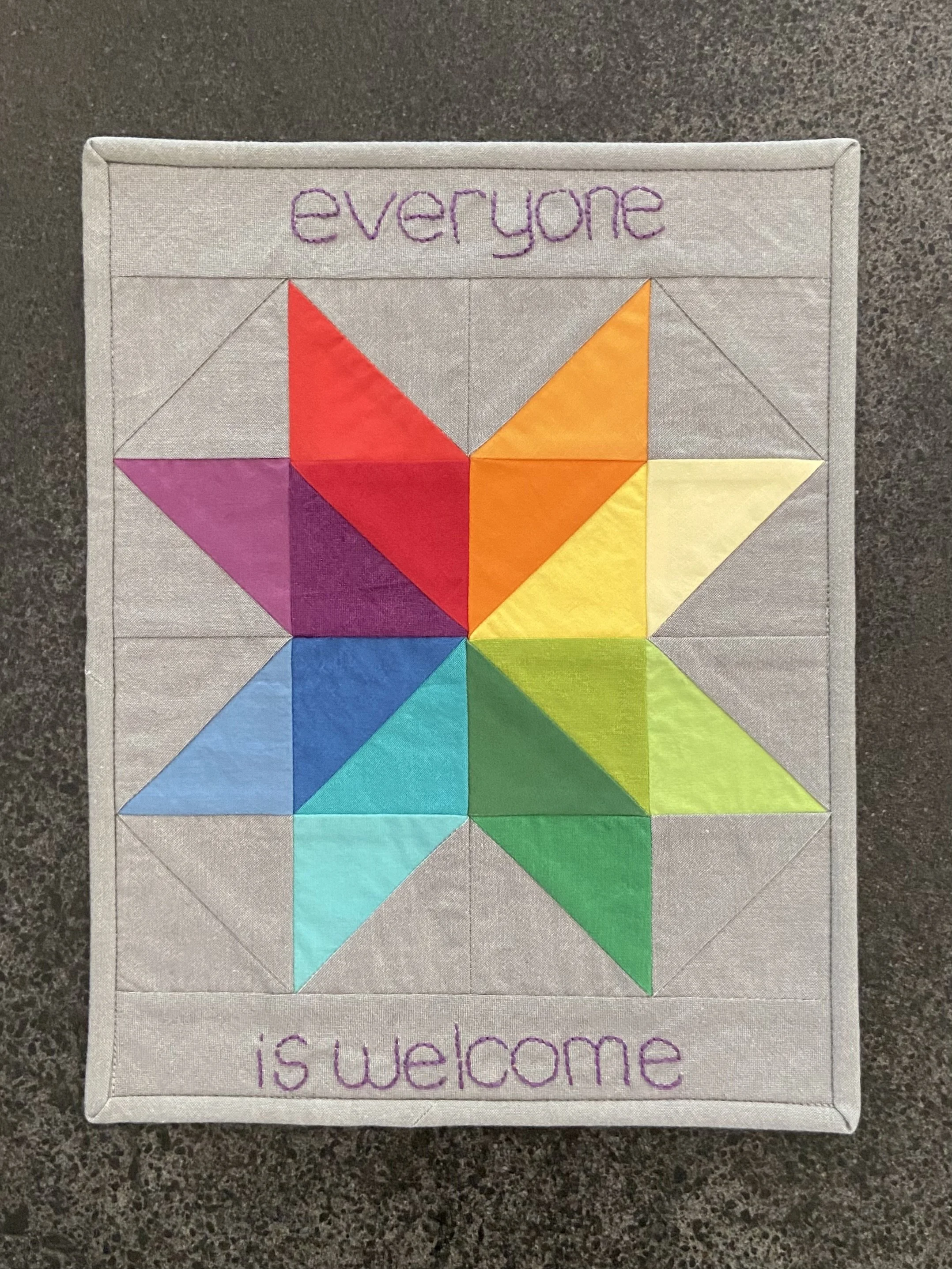cotton sign 10.5" x 13" ($50)