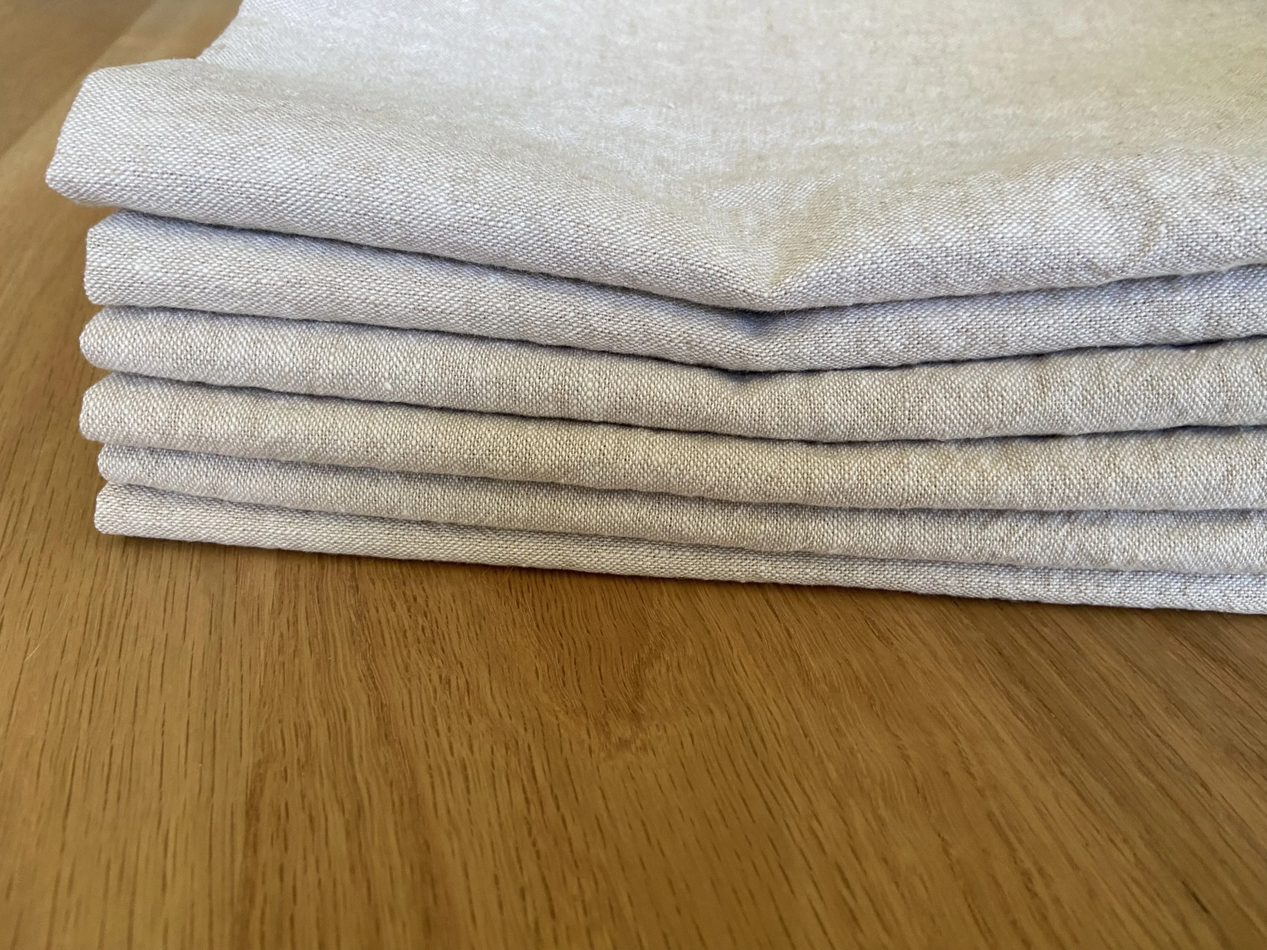 cotton/linen napkins ($10 each)