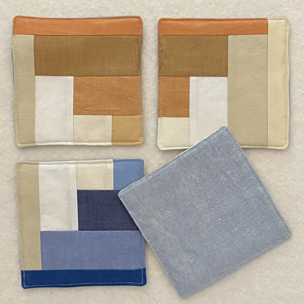 set of four coasters ($40)